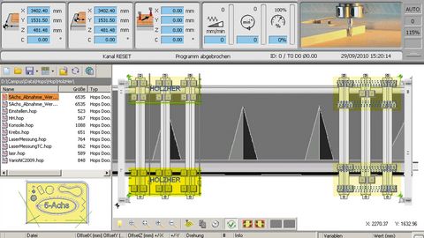 The high quality, user-friendly machine control from HOLZ-HER The high quality, user-friendly machine control from HOLZ-HER