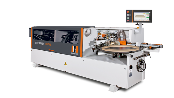 HOLZHER STREAMER 1057XL C Edgebander: perfect invisible joints