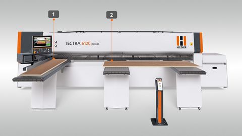 Holzher beam outlet saw